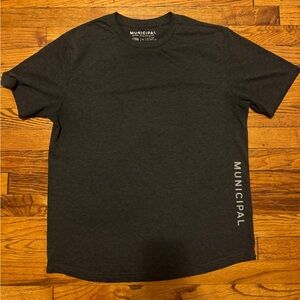 Municipal Charcoal Tee Large